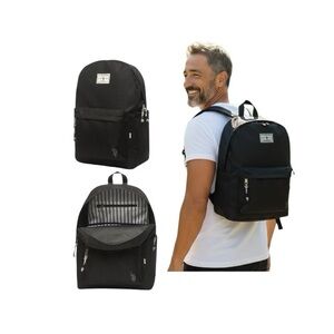 U.S. Polo Assn. Classic Black Backpack